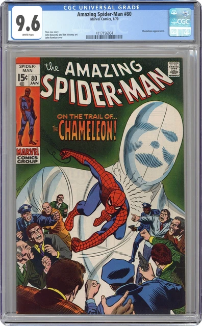 Amazing Spider-Man #80 CGC 9.6 1970 4117156004