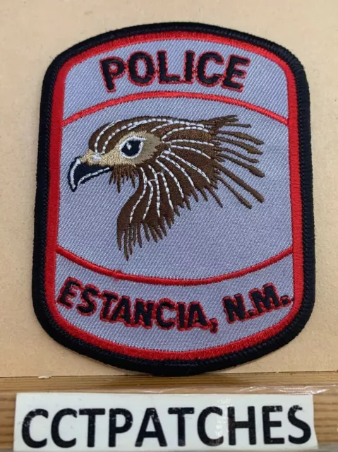 Estancia, New Mexico Police Shoulder Patch Nm