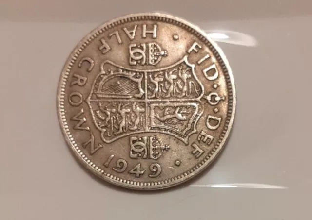 British Half Crown 1949 George VI