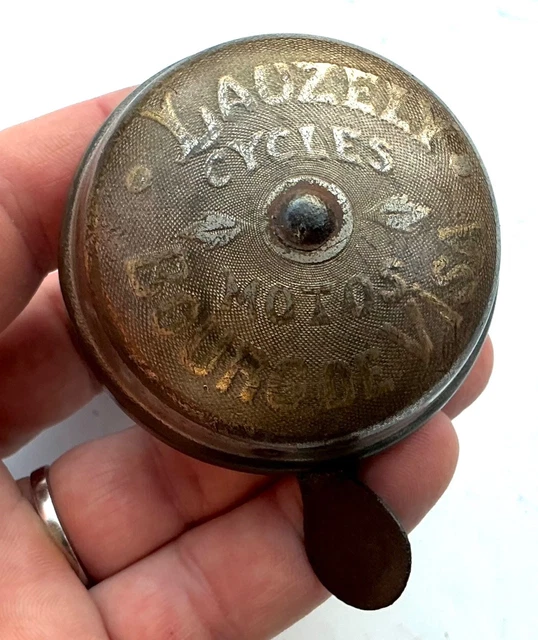 Ancienne Sonnette De Vélo – Modèle Rétro, Fonctionnelle, Patine D'époque