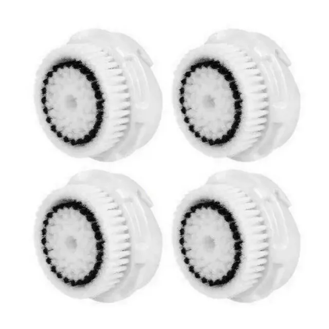 4 pièces brosse de nettoyage du visage instrument tête de brosse de maquillage
