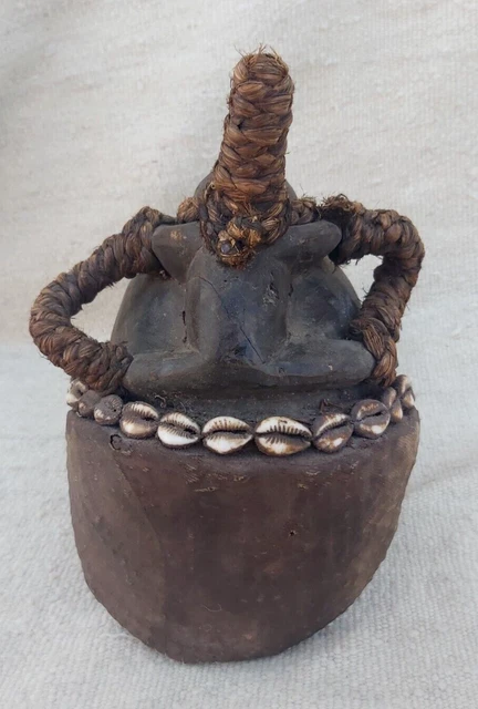 African Tribal Art Wooden Carved mask  Tubular Eyes Liberia African Art 12
