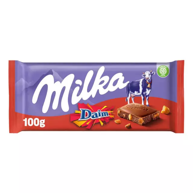 MILKA CHOCOLATE CANDY, Milka Bar Alpine Milk Cream