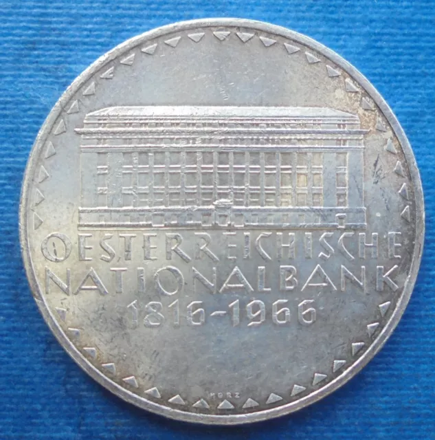 50 SCHILLING 1966 Österreich Gedenkmünze Nationalbank