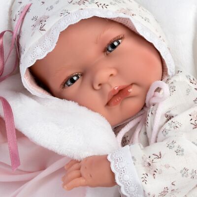 Llorens bébé sexué fille  llorens tenue tétine jouet reborn pour enfant neuf 