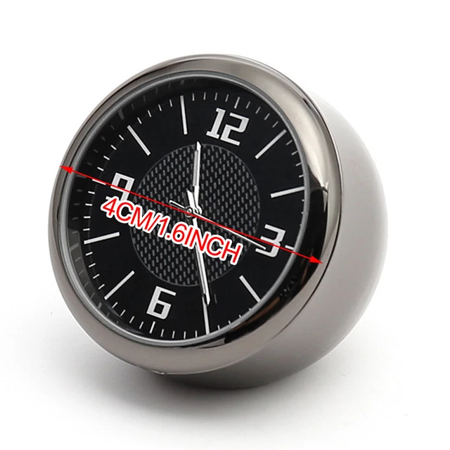 Car Air Vents Clock Dashboard Time Display Watch Mini Decoration Accessories