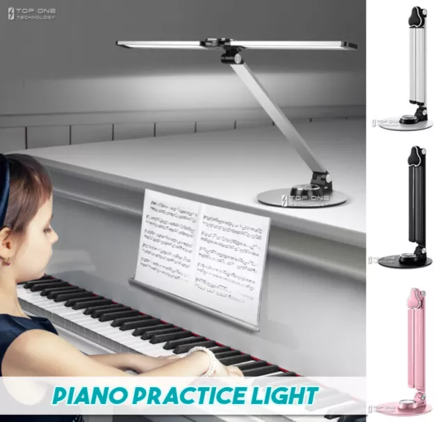 LED Piano Practice Light Foldable Adjustable Music Lamp USB Desktop Stand 4207