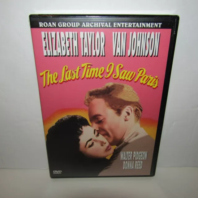 The Last Time I Saw Paris DVD 1954 Donna Reed Movie Brand New and Sealed