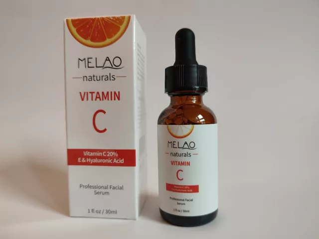 Sérum vitamin C avec Acide Hyaluronique Pur Vitamine C pour illuminer le visage