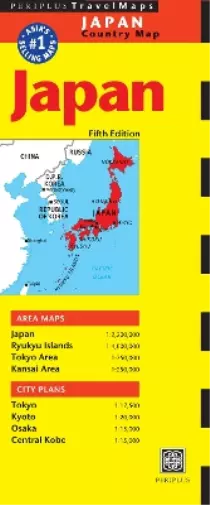 Periplus Editions Japan Travel Map (Map)
