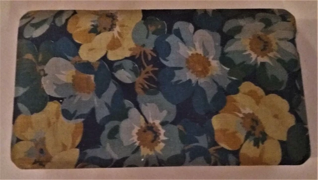 Box IN Couture Or IN Jewelry Vintage Fabric Floral