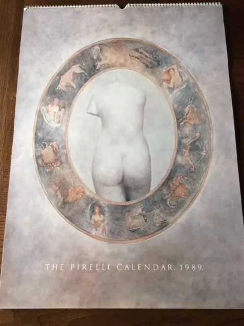 3 Pirelli Calendars 1989;1991;1992