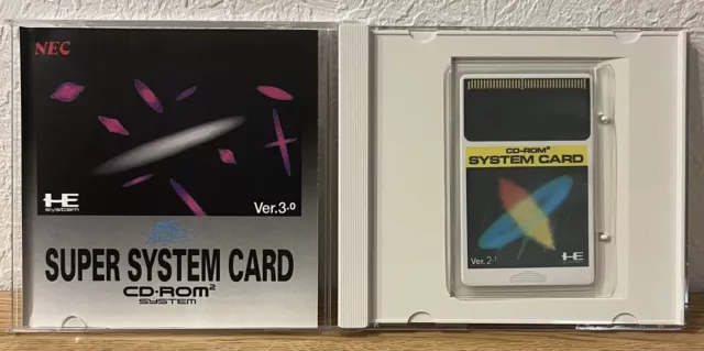 NEC PC-Engine Super System Card Ver.3.0 SCD CD-ROM entièrement fonctionnel...