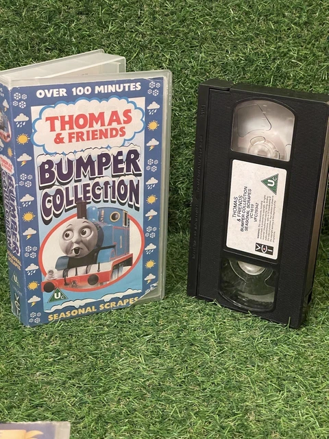 THOMAS & FRIENDS Bumper Collection Seasonal Scrapes Pal Vhs Video Kids ...