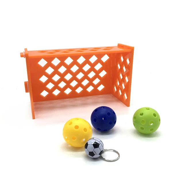 2 Sets Vogel Fußball Spielzeug Interaktive Papagei Spielzeug 5