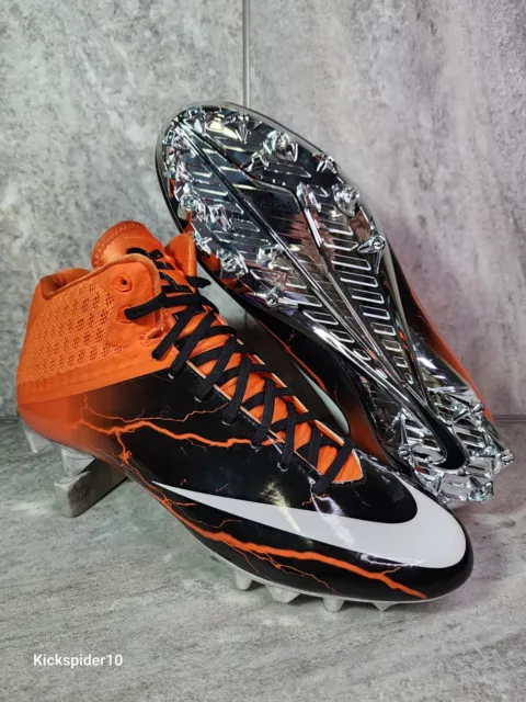 Nike Vapor Speed 2 3/4 TD RARE PROMO SAMPLE  Mens Football Cleats Size 12 Orange