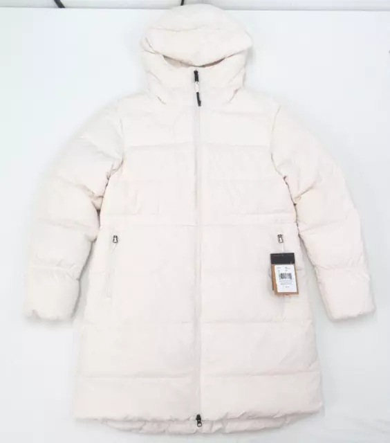 The North Face Explore Farther Parka Womens Size M Down Puffer White Long