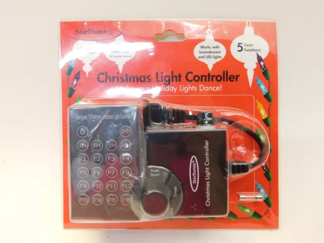 16 Function Christmas Halloween Holiday Light Controller New In The Box