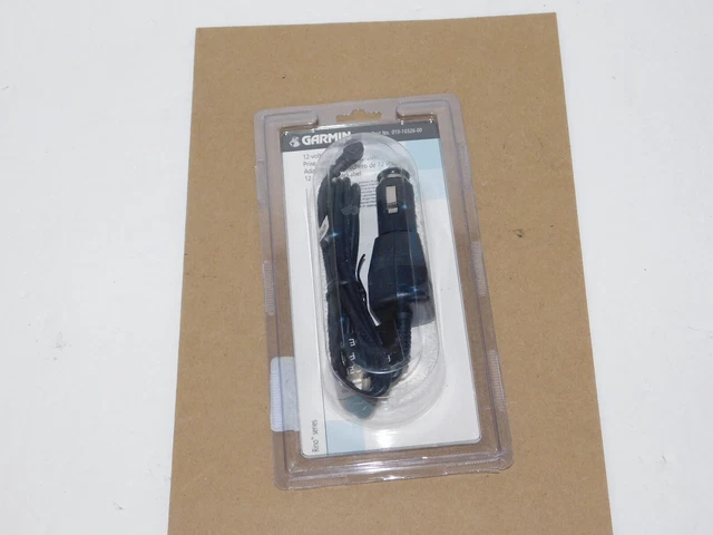 Car Auto Power Cord Adapter Cable Charger Garmin Rino 110 120 130 010-10326-00