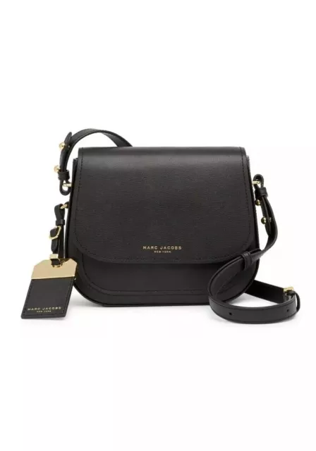 SAC BANDOULI RE NEUF MARC JACOBS New York Mini Rider cuir noir