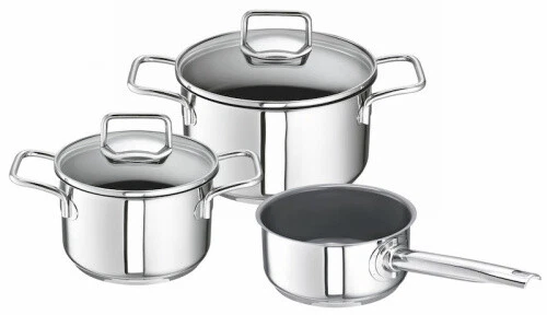Schulte-Ufer Eco-Power-Set Topfset 3-teilig Green Life Keramikbeschichtung