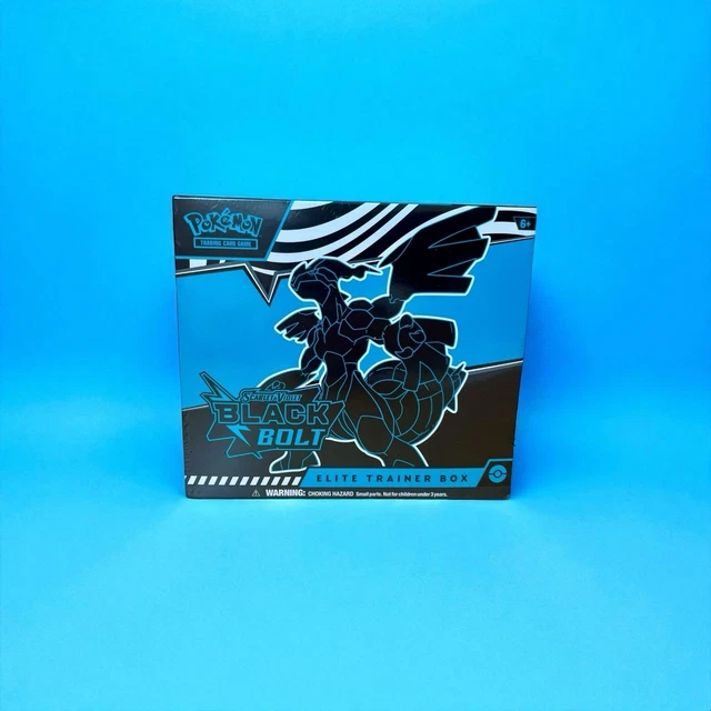 Pokemon TCG Scarlet & Violet Black Bolt Elite Trainer Box