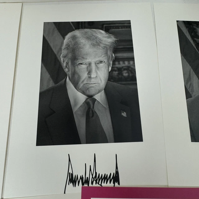 2025 DONALD TRUMP Inauguration Invitation & Program Packet (5) Ticket