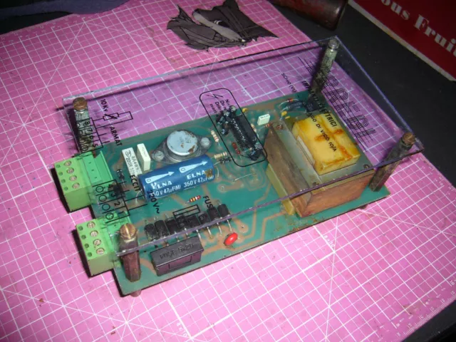 Control Board, From Vintage I.P.A. Hydraulic Pasta Machine, Errebi, G7 DCMC