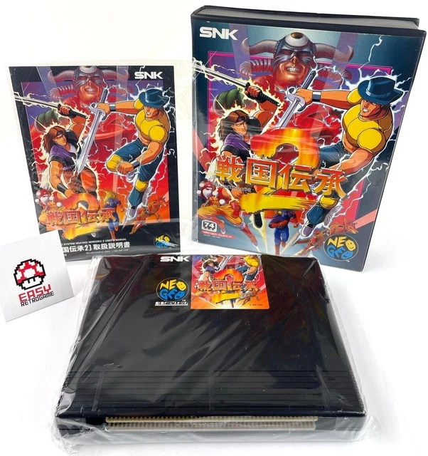Sengoku Denshou 2 snk Aes neo geo System Japan Original