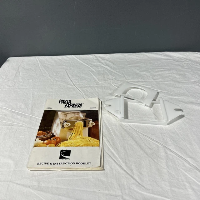 CTC PASTA EXPRESS Manual Pasta Cutter / Slicer with Manual X2000 BA 2.