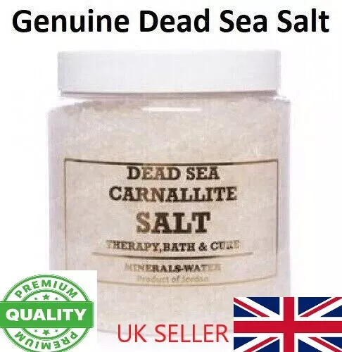 SKIN CARE BATH SALT Natural Pure Dead Sea Carnalite from Jordan 200g-1kg Free PP