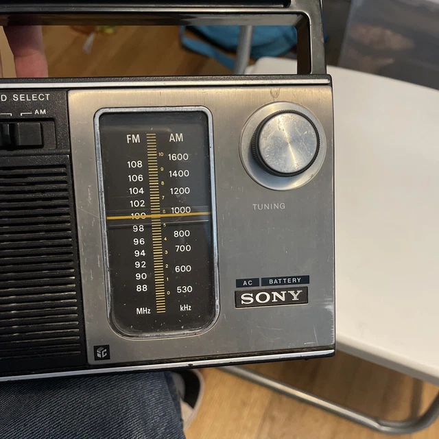 Radio Sony ICF-7800 Vintage Années 70 - AM/FM - Japon - Fonctionne
