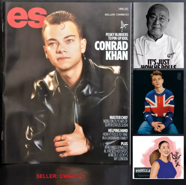 Conrad Khan Peaky Blinders Nobu Matsuhisa Nicole Lecky Es Magazine April 2022