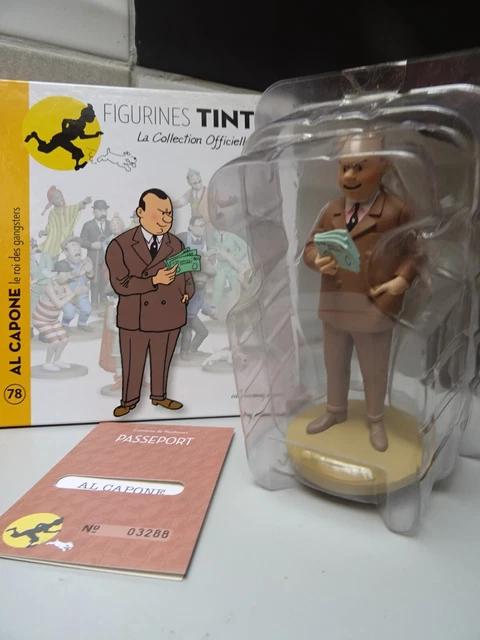 Tintin - Ensemble de 8 figurines Tintin - La collection