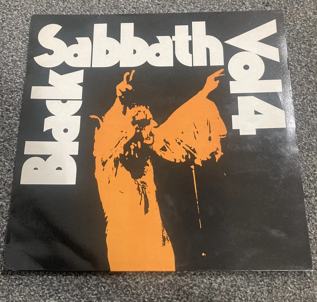 Black Sabbath Vol 4 LP vinyl