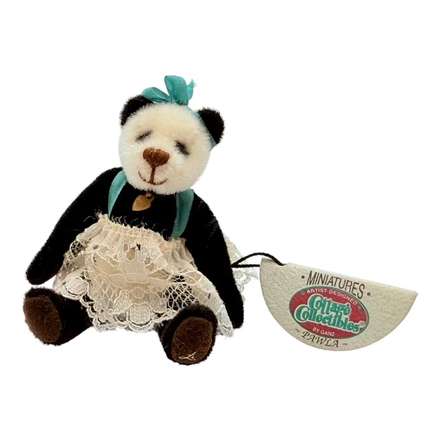 VINTAGE GANZ COTTAGE Collectibles JaiJai Panda Bear CC1458 5-Way