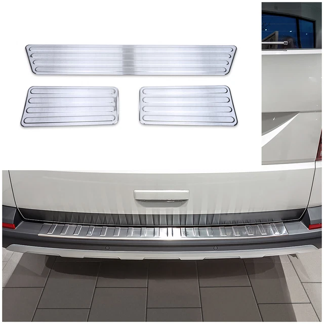 4 Pezzi Acciaio Inox Battitacco Porta Auto per Toyota BZ4X