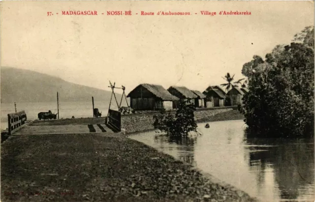 CPA AK Nossi Be- Village d'Andrekareka MADAGASCAR (819701)