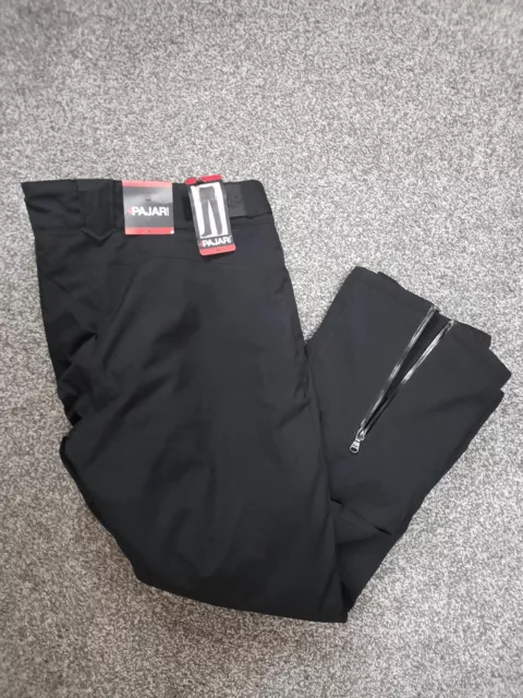 PAJAR CANADA Mens Unisex black stretch Ski Pants Snow Trousers Size Medium