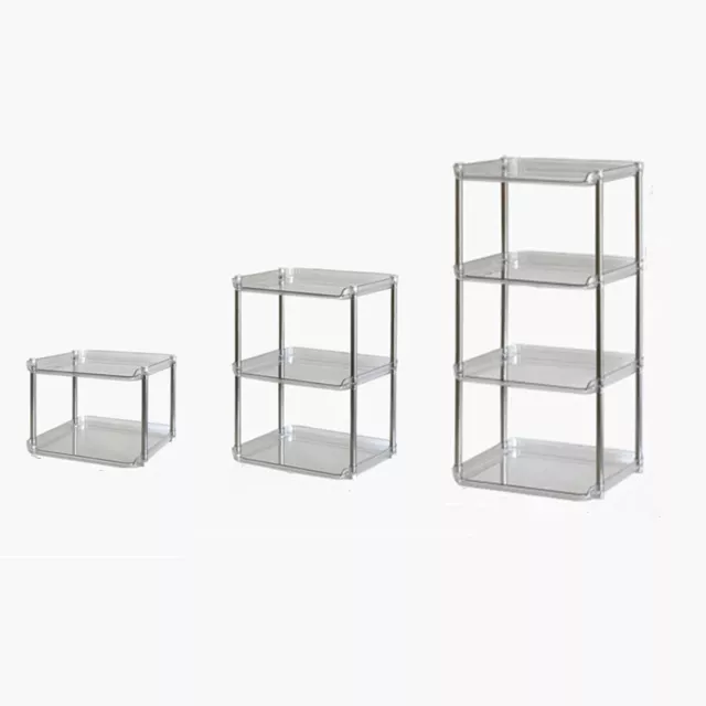 Soporte de estante de esquina de metal impermeable ideal para almacenamiento de baño espacio apretado