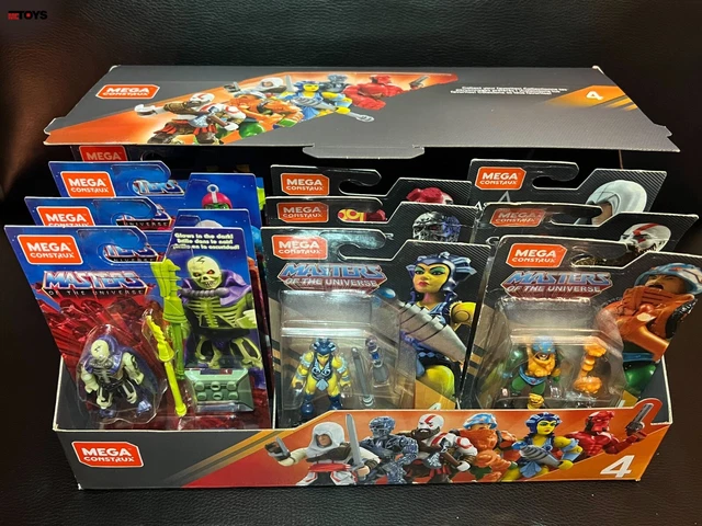 Mega Construx Konvolut + DisplayBox MASTERS OF THE UNIVERSE GOD OF WAR (LOT) neu