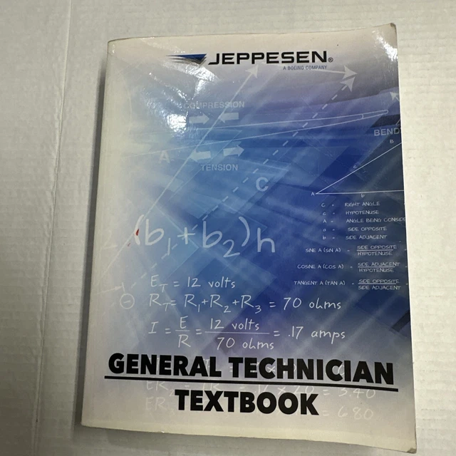 JEPPESEN A&P Technician General Textbook 10002467005 EUR 38,65