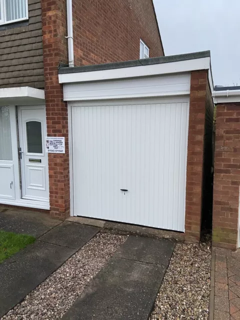 Hormann Garador cardale up and over Garage Door Supply and Fit White 3