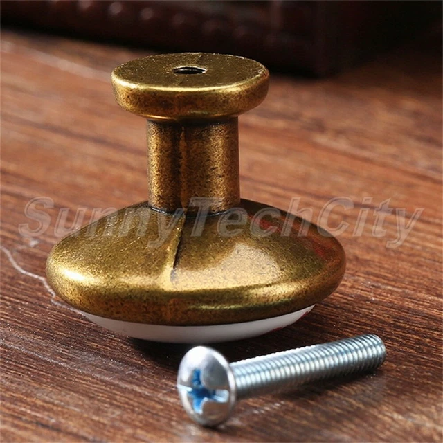 2 x boutons de porte vintage fleur céramique tiroir armoire poignées de traction 3