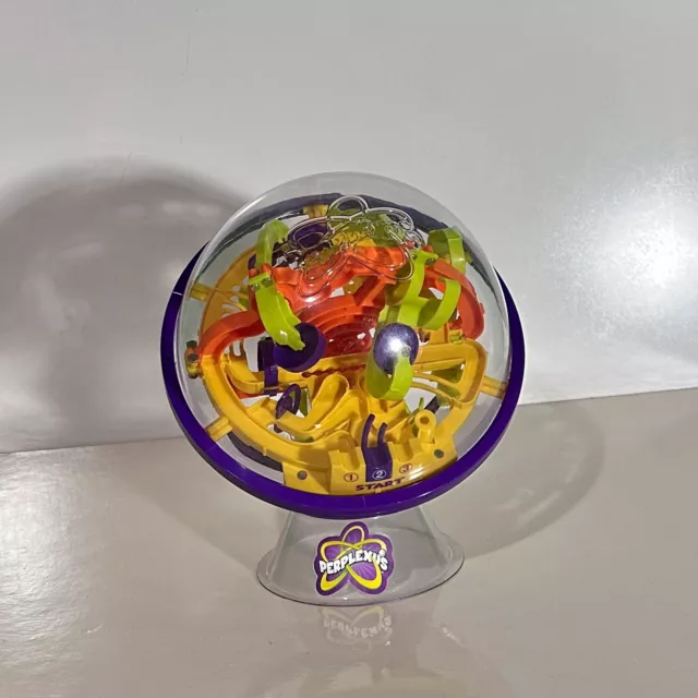 Perplexus Epic 3D Ball Puzzle Maze Game 125 Obstacles Spin Master Busy Life  Toy