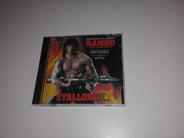 J. Goldsmith Rambo First Blood Part Ii Stallone Raro Cd Varese Japan 1985 Ottimo