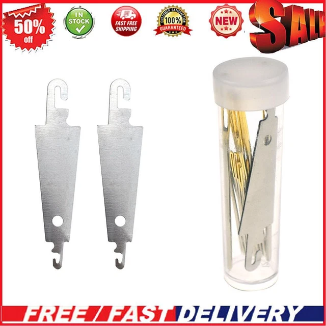 30pcs Cross Stitch Stainless Steel Sewing Needle Threading Device for DIY Craft