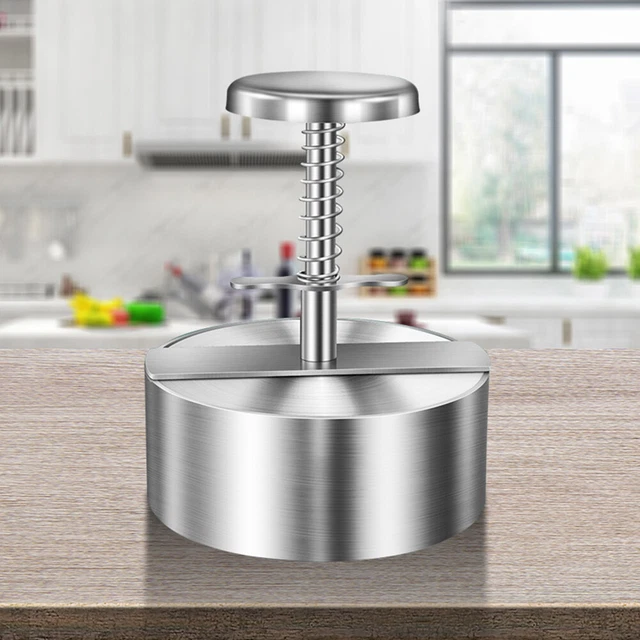 Gadgets de cocina antiadherentes prensa de carne de hamburguesa Burger Patty Maker (11,4 cm)