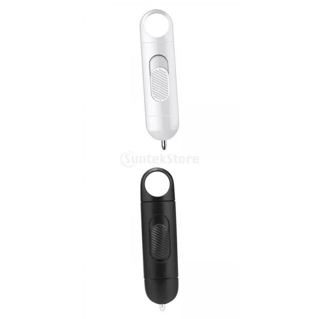 2x Mini No Touch Apriporta Attrezzo Sanitario Sicuro Chiave Bianco Nero