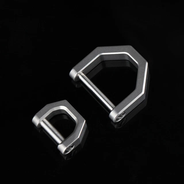 DIY Buckle Hardware Belt Straps Clasp Carabiner Hook D Ring For Bag Dog Collar